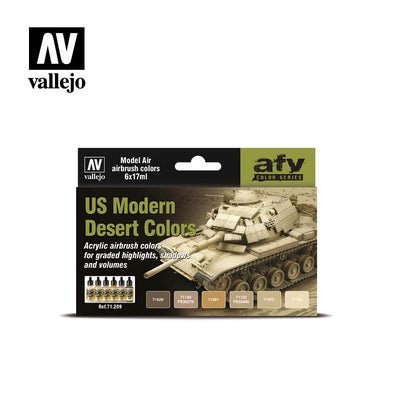 Vallejo US MODERN DESERT COLOR(6)-Vallejo-ModelCars.com