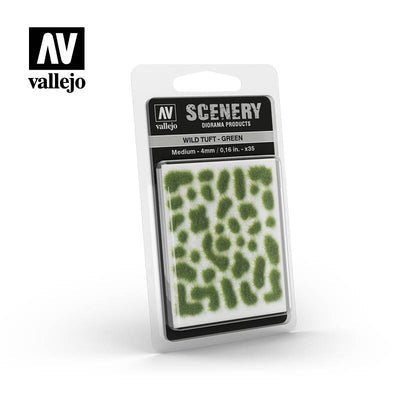 Vallejo WILD TUFT-GREEN MEDIUM-Vallejo-ModelCars.com