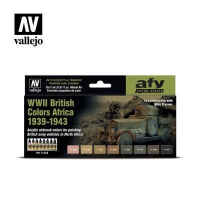 Vallejo WWII BRIT COLOR AFRICA-Vallejo-ModelCars.com