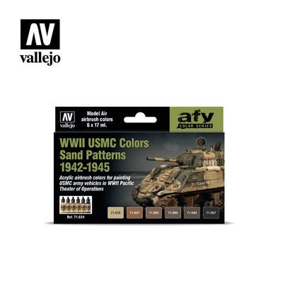 Vallejo WWII USMC COLORS SAND PAT-Vallejo-ModelCars.com