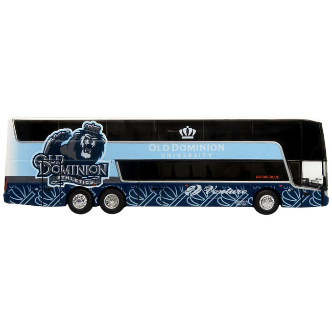 Van Hool TDX Double Decker Coach Bus "Old Dominion University - Venture Tours" "Go Big Blue" "The Bus & Motorcoach Collection" Limited Edition to 504 pieces Worldwide 1/87 (HO) Diecast Model by Iconic Replicas - Iconic Replicas - ModelCars.com