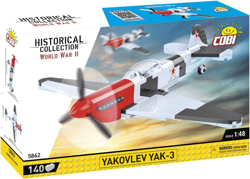 Cobi Historical Collection WWII Yakovlev Yak-3 Plane