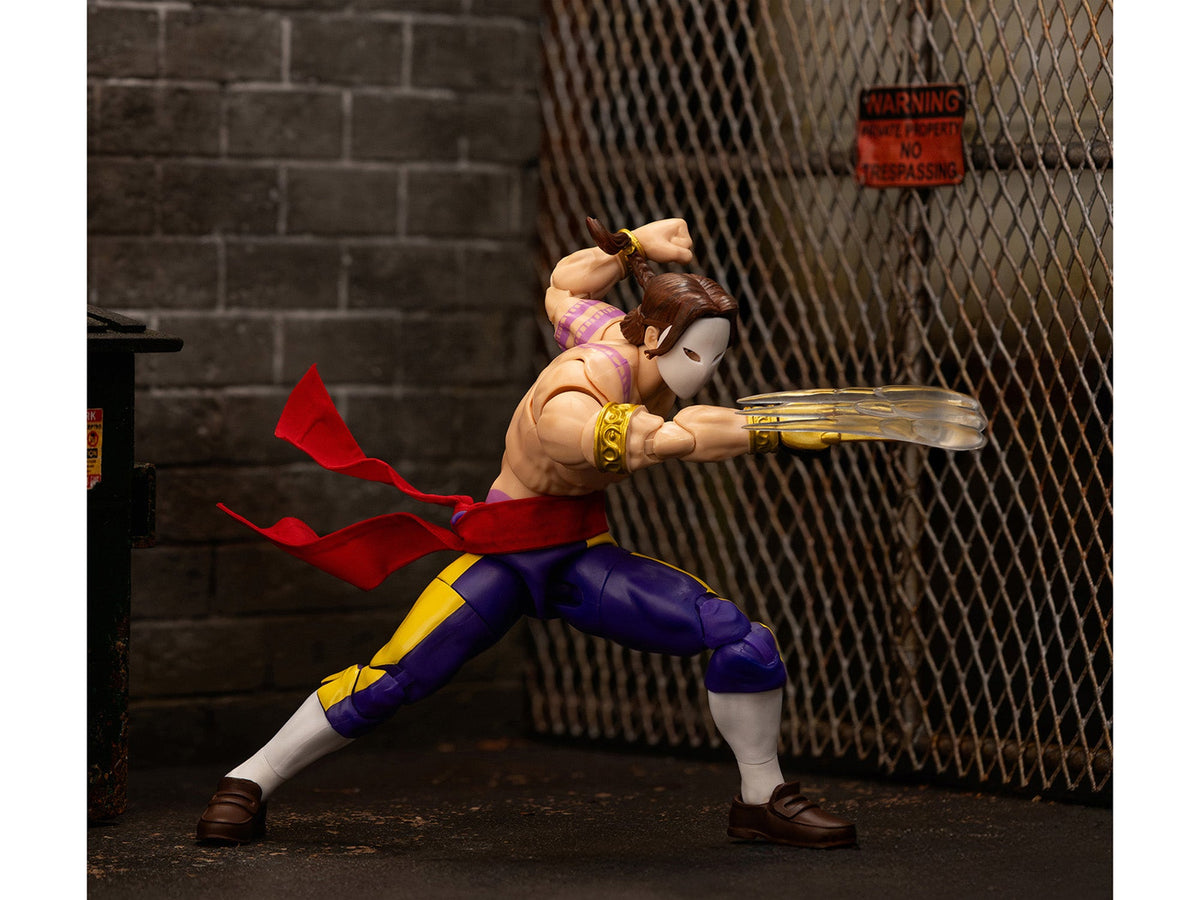 Vega 6" Moveable Figure with Alternate Head and Limbs "Ultra Street Fighter II: The Final Challengers" (2017) Video Game Model by Jada-Jada-ModelCars.com