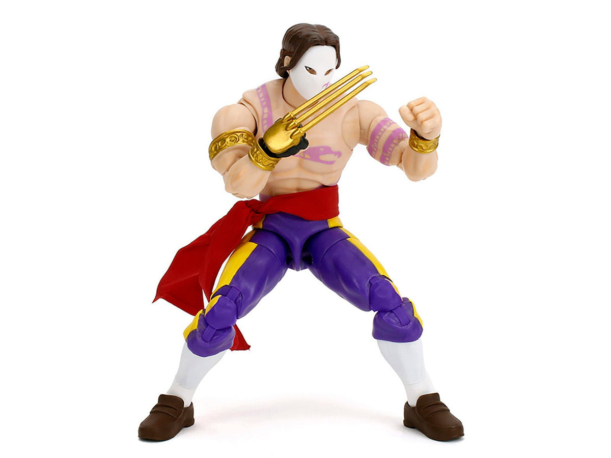 Vega 6" Moveable Figure with Alternate Head and Limbs "Ultra Street Fighter II: The Final Challengers" (2017) Video Game Model by Jada-Jada-ModelCars.com