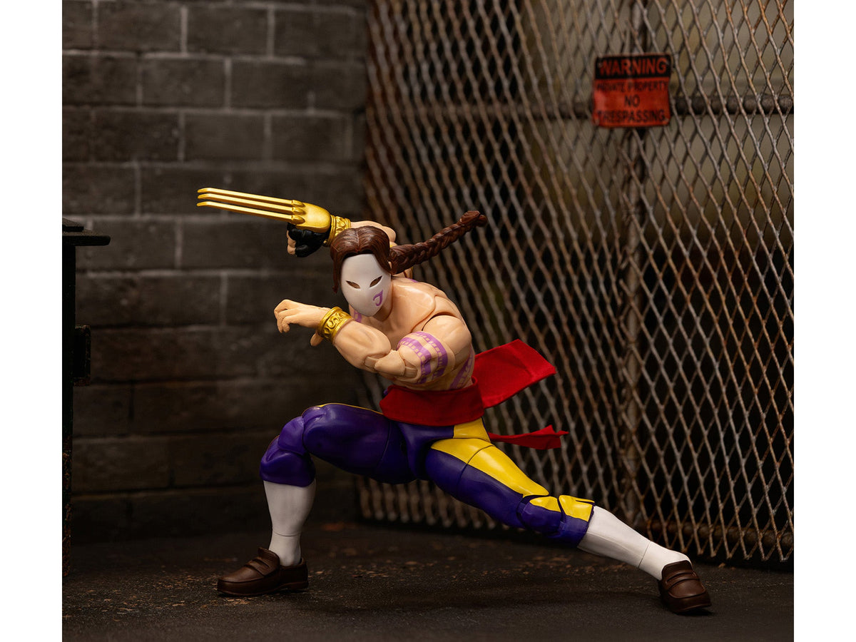 Vega 6" Moveable Figure with Alternate Head and Limbs "Ultra Street Fighter II: The Final Challengers" (2017) Video Game Model by Jada-Jada-ModelCars.com