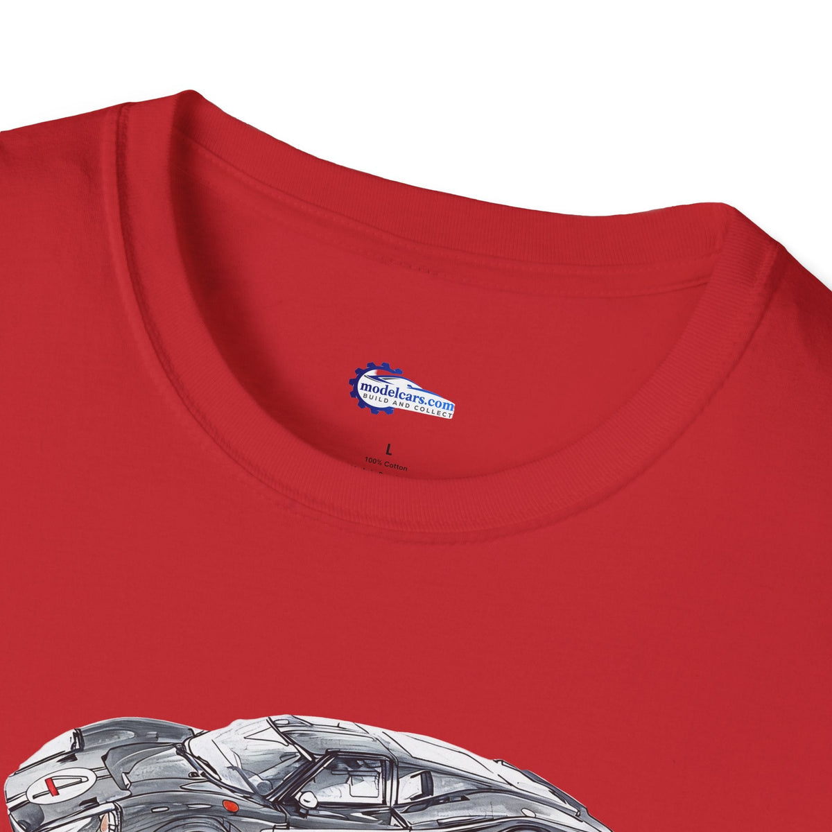 Vintage Ford GT40 #4 MKIV Le Mans Race Car T-Shirt, Vintage Car, Racing-Modelcars.com-ModelCars.com