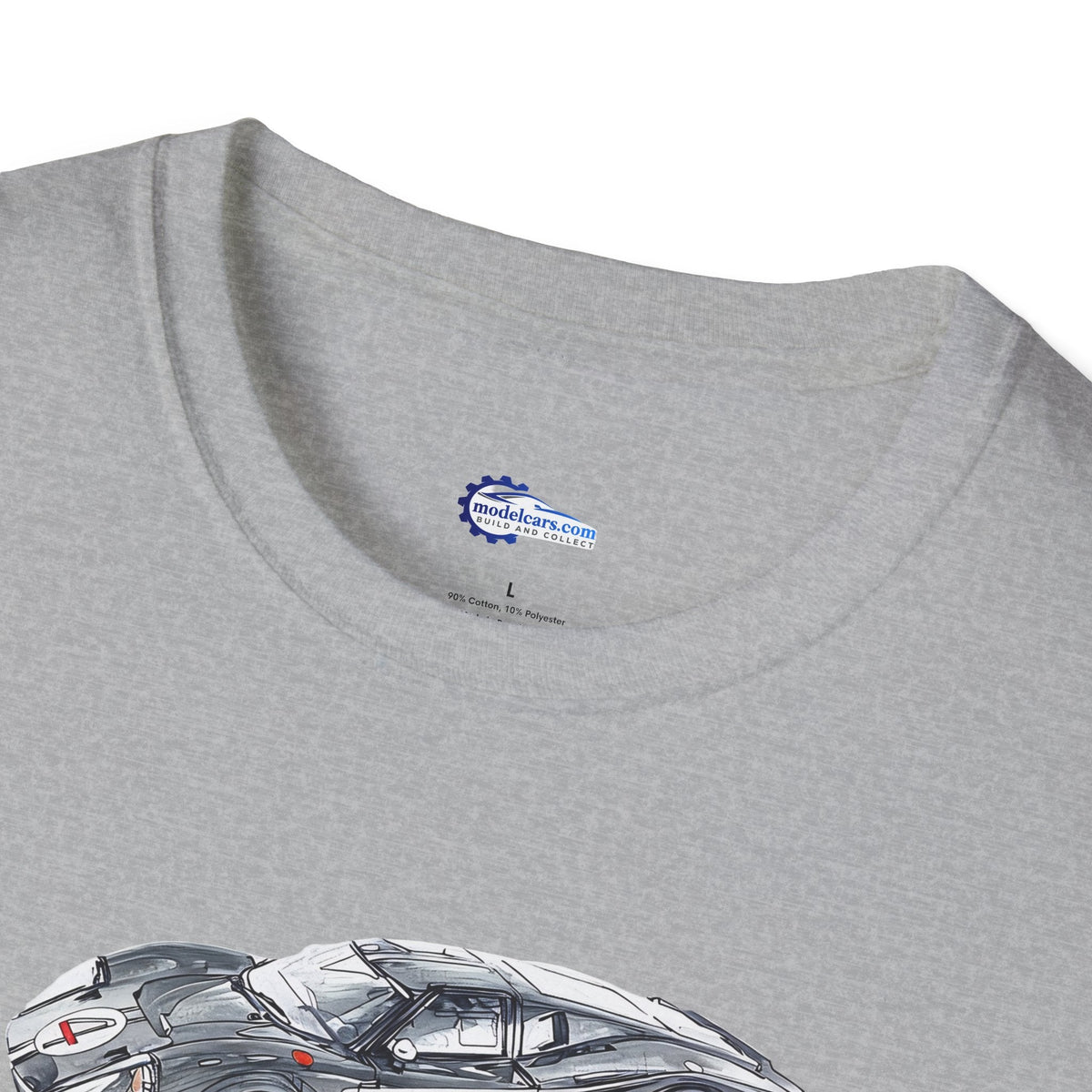 Vintage Ford GT40 #4 MKIV Le Mans Race Car T-Shirt, Vintage Car, Racing-Modelcars.com-ModelCars.com