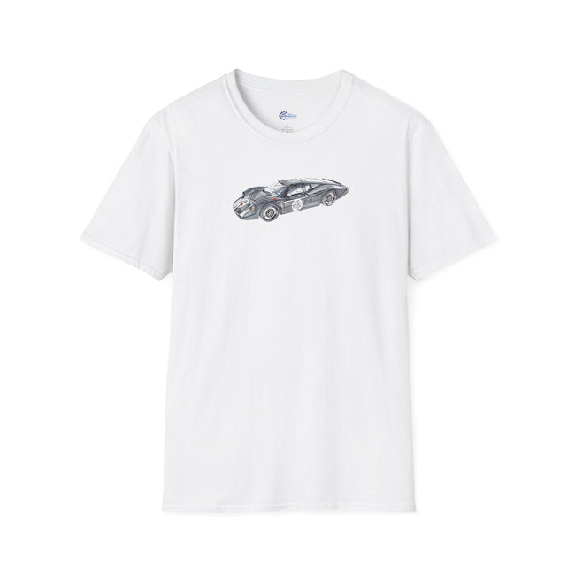 Vintage Ford GT40 #4 MKIV Le Mans Race Car T-Shirt, Vintage Car, Racing-Modelcars.com-ModelCars.com