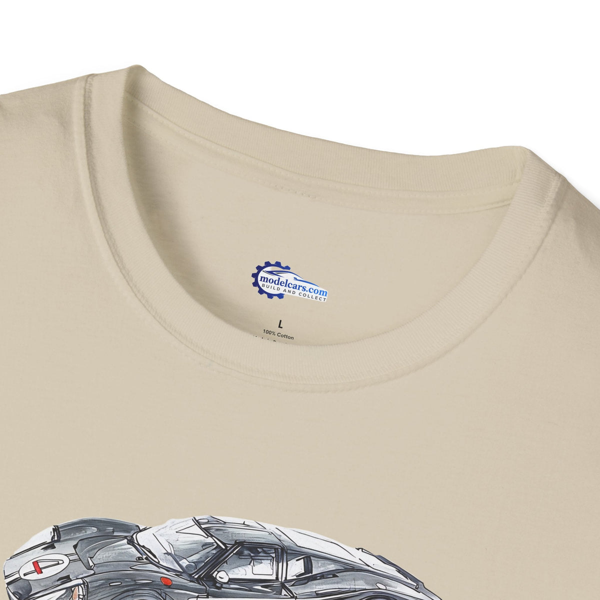 Vintage Ford GT40 #4 MKIV Le Mans Race Car T-Shirt, Vintage Car, Racing-Modelcars.com-ModelCars.com