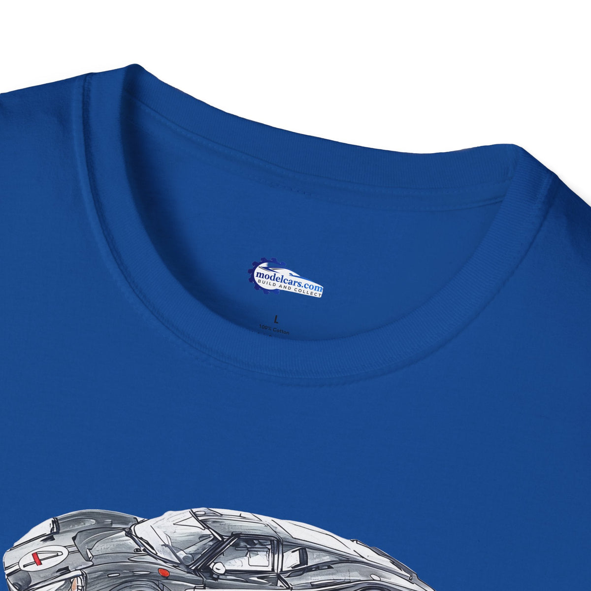 Vintage Ford GT40 #4 MKIV Le Mans Race Car T-Shirt, Vintage Car, Racing-Modelcars.com-ModelCars.com