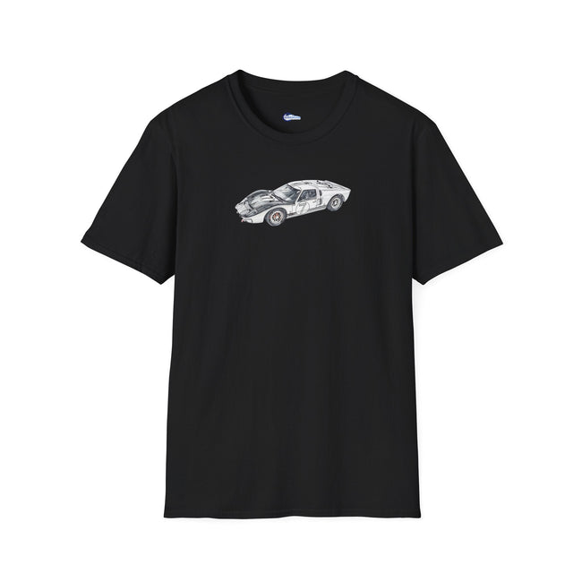 Vintage Ford GT40 MKIV Le Mans Race Car T-Shirt, Classic Car Lover Gift, Racing-Modelcars.com-ModelCars.com