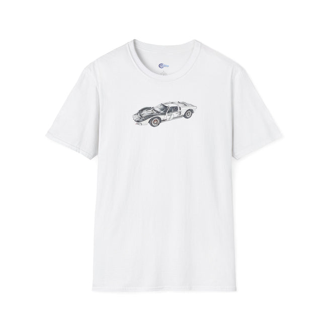 Vintage Ford GT40 MKIV Le Mans Race Car T-Shirt, Classic Car Lover Gift, Racing-Modelcars.com-ModelCars.com