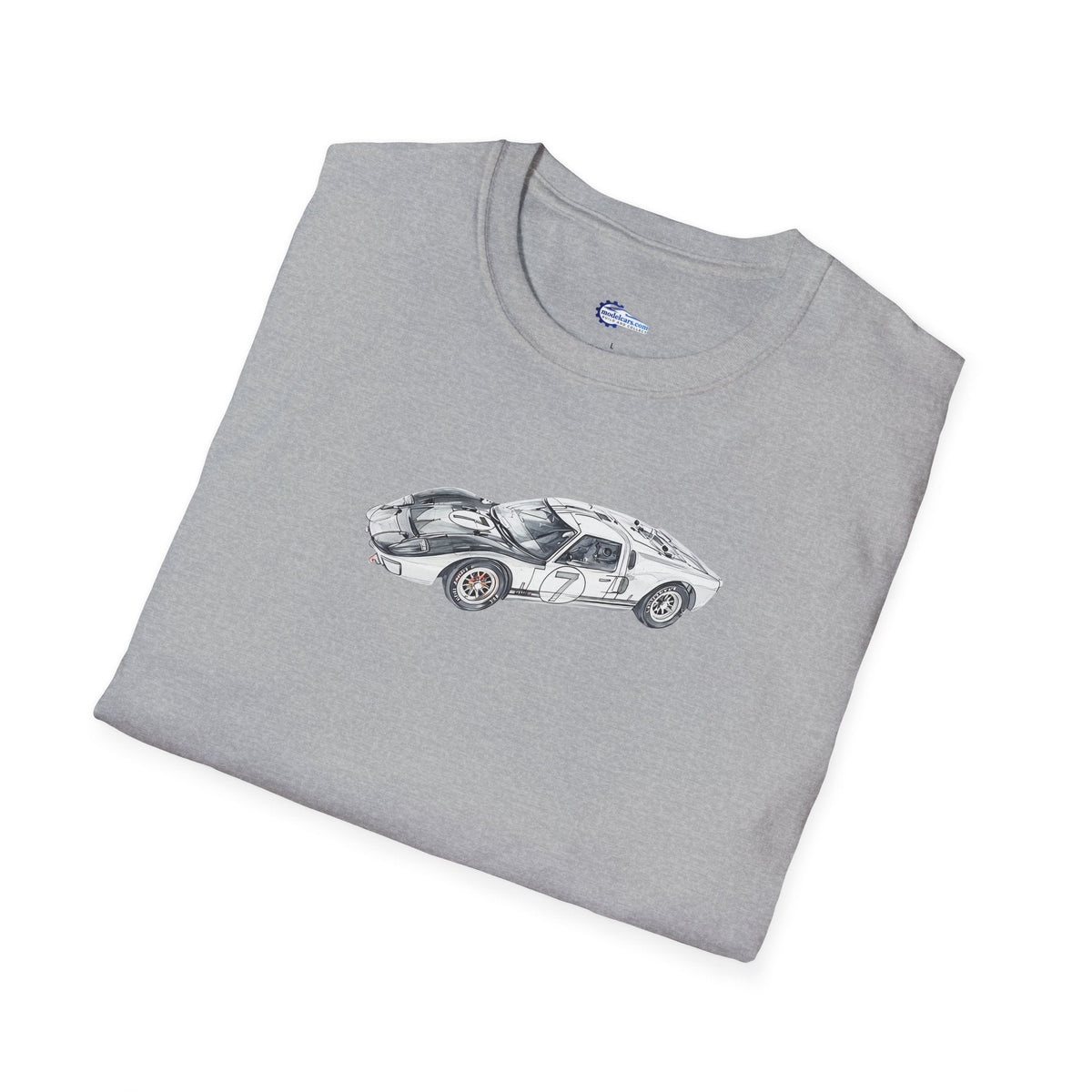 Vintage Ford GT40 MKIV Le Mans Race Car T-Shirt, Classic Car Lover Gift, Racing-Modelcars.com-ModelCars.com