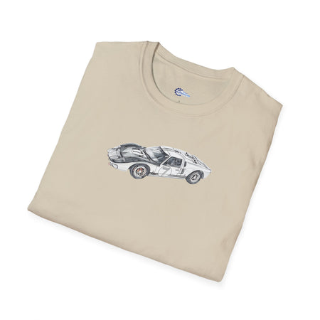 Vintage Ford GT40 MKIV Le Mans Race Car T-Shirt, Classic Car Lover Gift, Racing-Modelcars.com-ModelCars.com