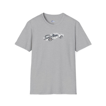 Vintage Ford GT40 MKIV Le Mans Race Car T-Shirt, Classic Car Lover Gift, Racing-Modelcars.com-ModelCars.com