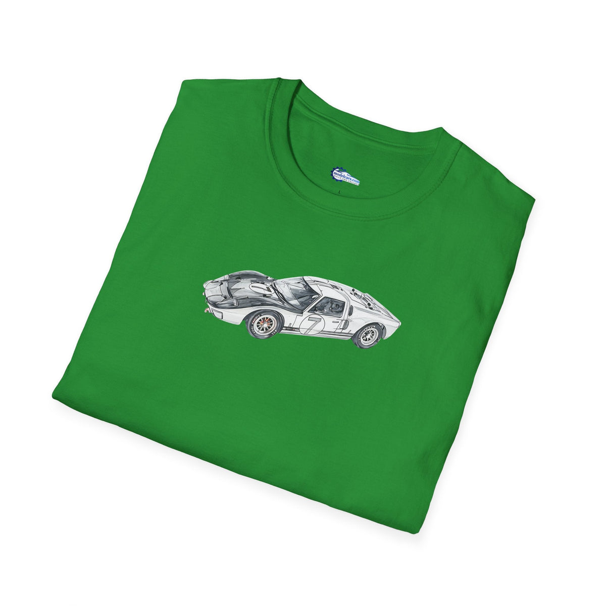 Vintage Ford GT40 MKIV Le Mans Race Car T-Shirt, Classic Car Lover Gift, Racing-Modelcars.com-ModelCars.com
