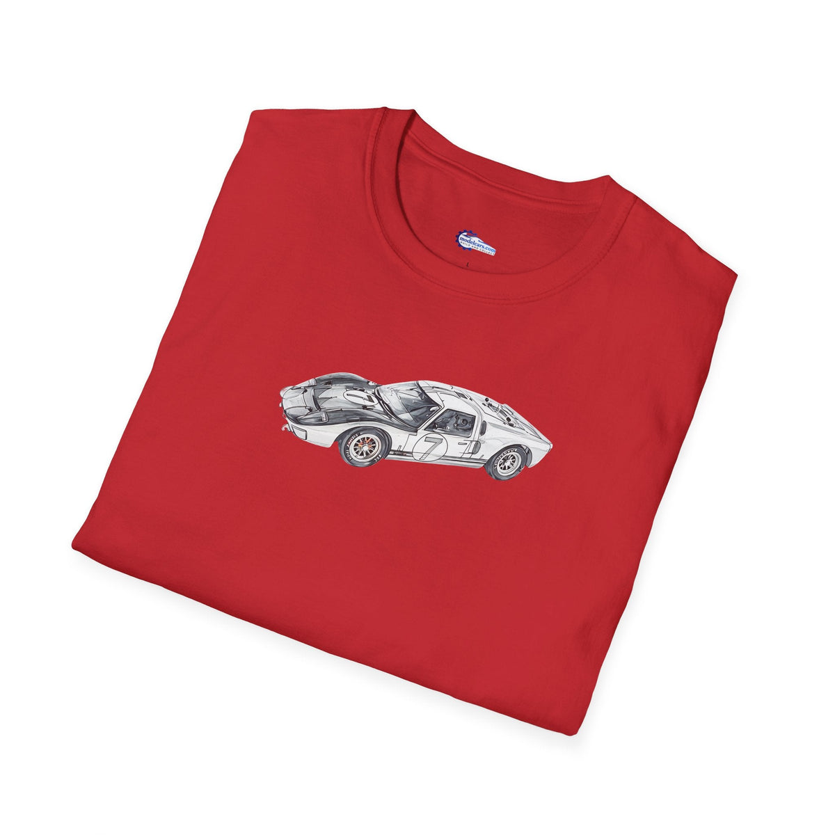 Vintage Ford GT40 MKIV Le Mans Race Car T-Shirt, Classic Car Lover Gift, Racing-Modelcars.com-ModelCars.com