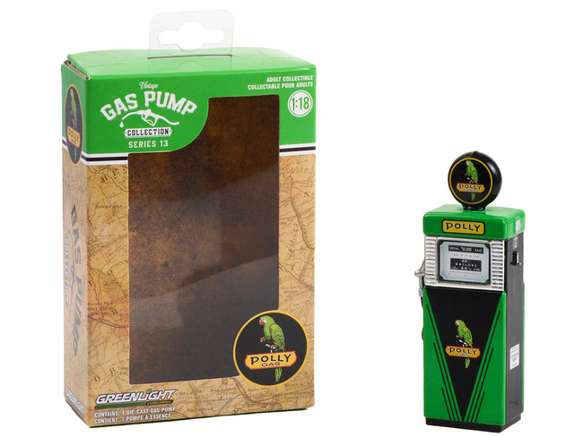 "Vintage Gas Pump" Set of 3 Pumps Series 13 1/18 Diecast Models by Greenlight-Greenlight-ModelCars.com