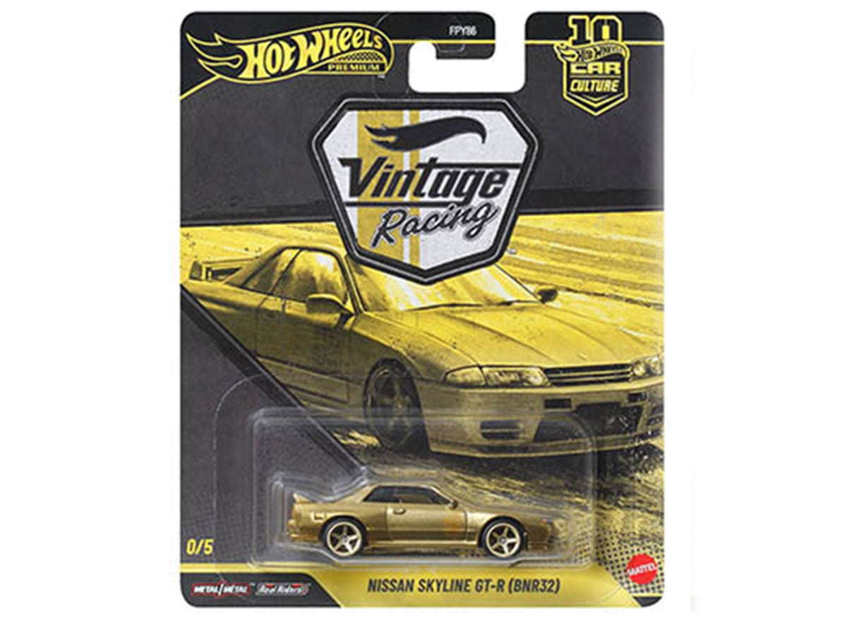 "Vintage Racing" 5 piece Set "Car Culture" 2026 Series T Diecast Model Cars by Hot Wheels-Hotwheels-ModelCars.com