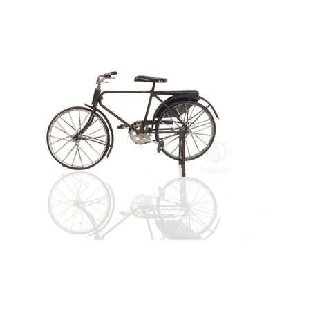 Vintage Safety Black Bicycle Metal Handmade - Old Modern - ModelCars.com