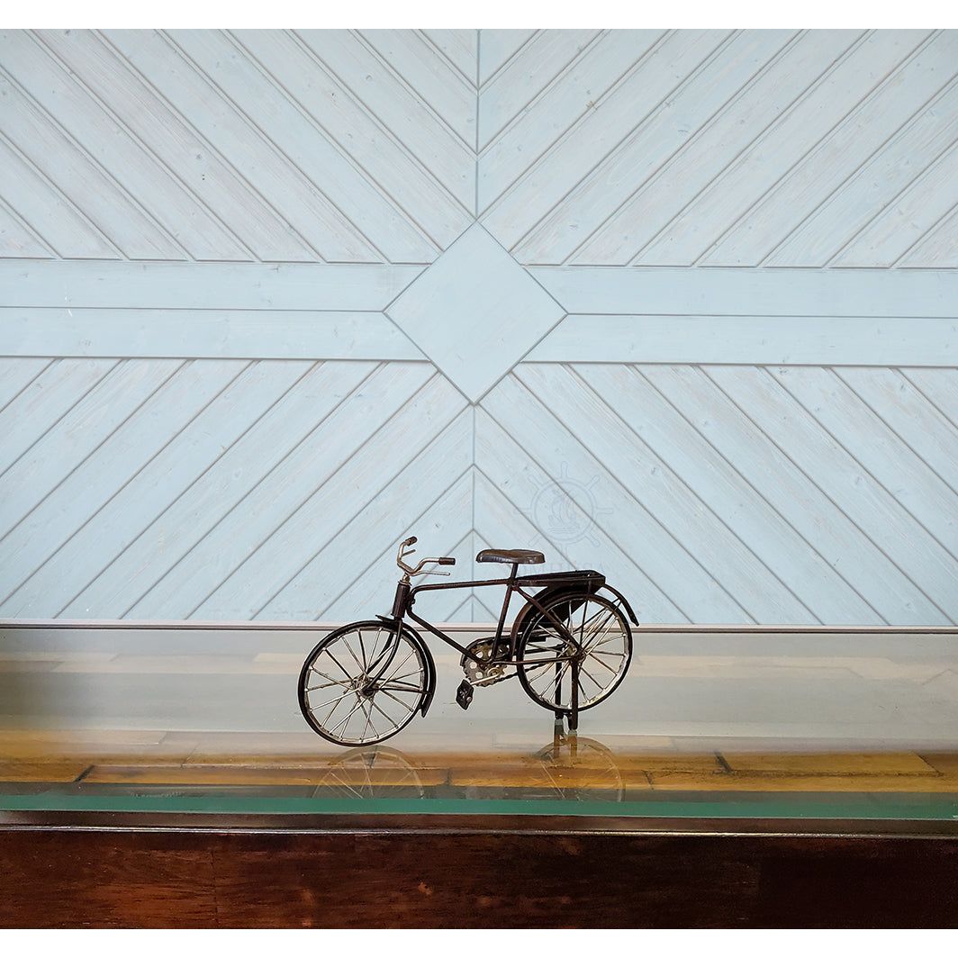 Vintage Safety Black Bicycle Metal Handmade - Old Modern - ModelCars.com