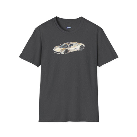 Vintage Sketch Art Pagani Utopia Inspired T-Shirt, Supercar Car Tee, Classic-Modelcars.com-ModelCars.com