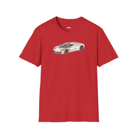 Vintage Sketch Art Pagani Utopia Inspired T-Shirt, Supercar Car Tee, Classic-Modelcars.com-ModelCars.com