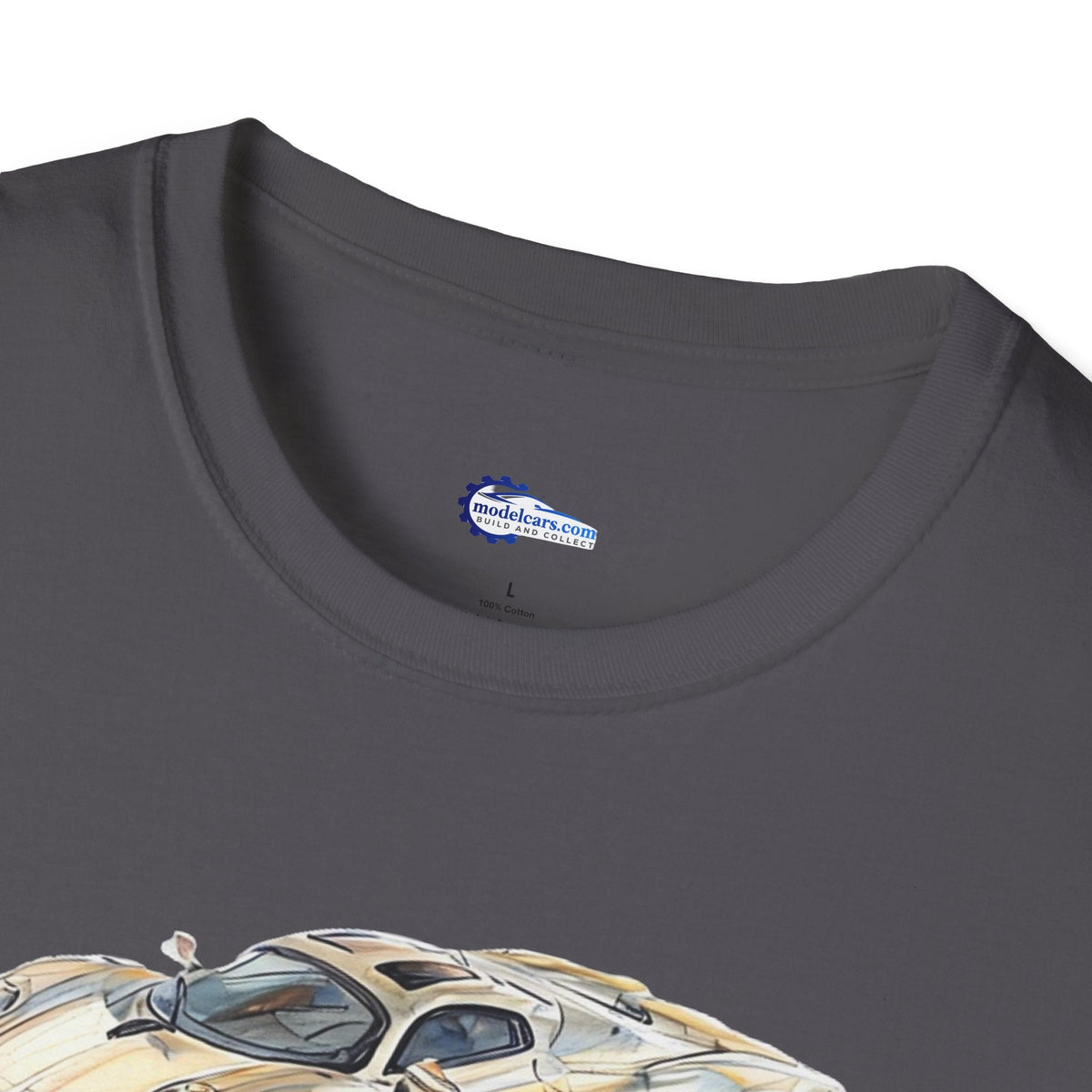 Vintage Sketch Art Pagani Utopia Inspired T-Shirt, Supercar Car Tee, Classic-Modelcars.com-ModelCars.com