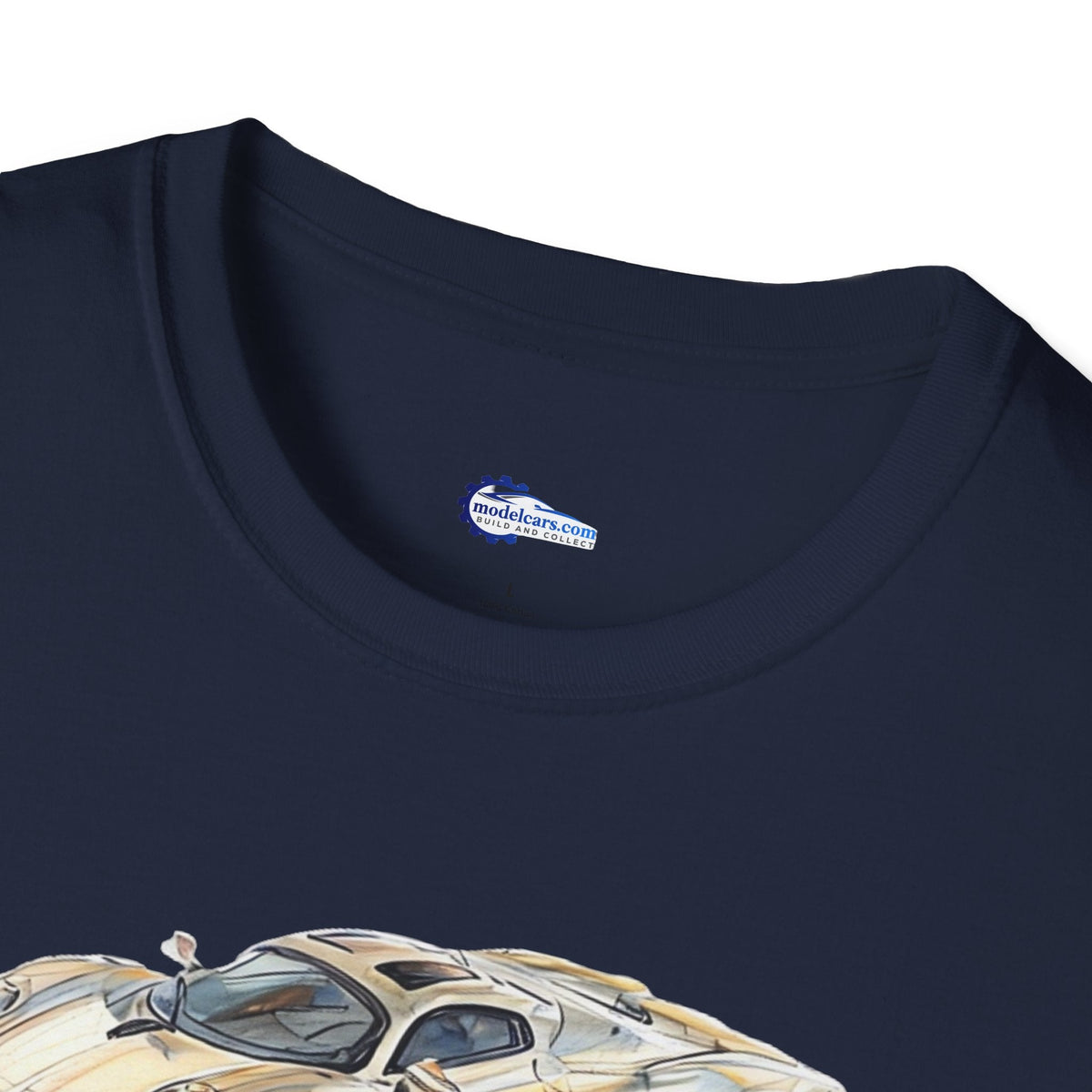Vintage Sketch Art Pagani Utopia Inspired T-Shirt, Supercar Car Tee, Classic-Modelcars.com-ModelCars.com