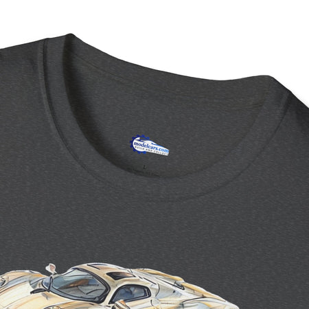 Vintage Sketch Art Pagani Utopia Inspired T-Shirt, Supercar Car Tee, Classic-Modelcars.com-ModelCars.com