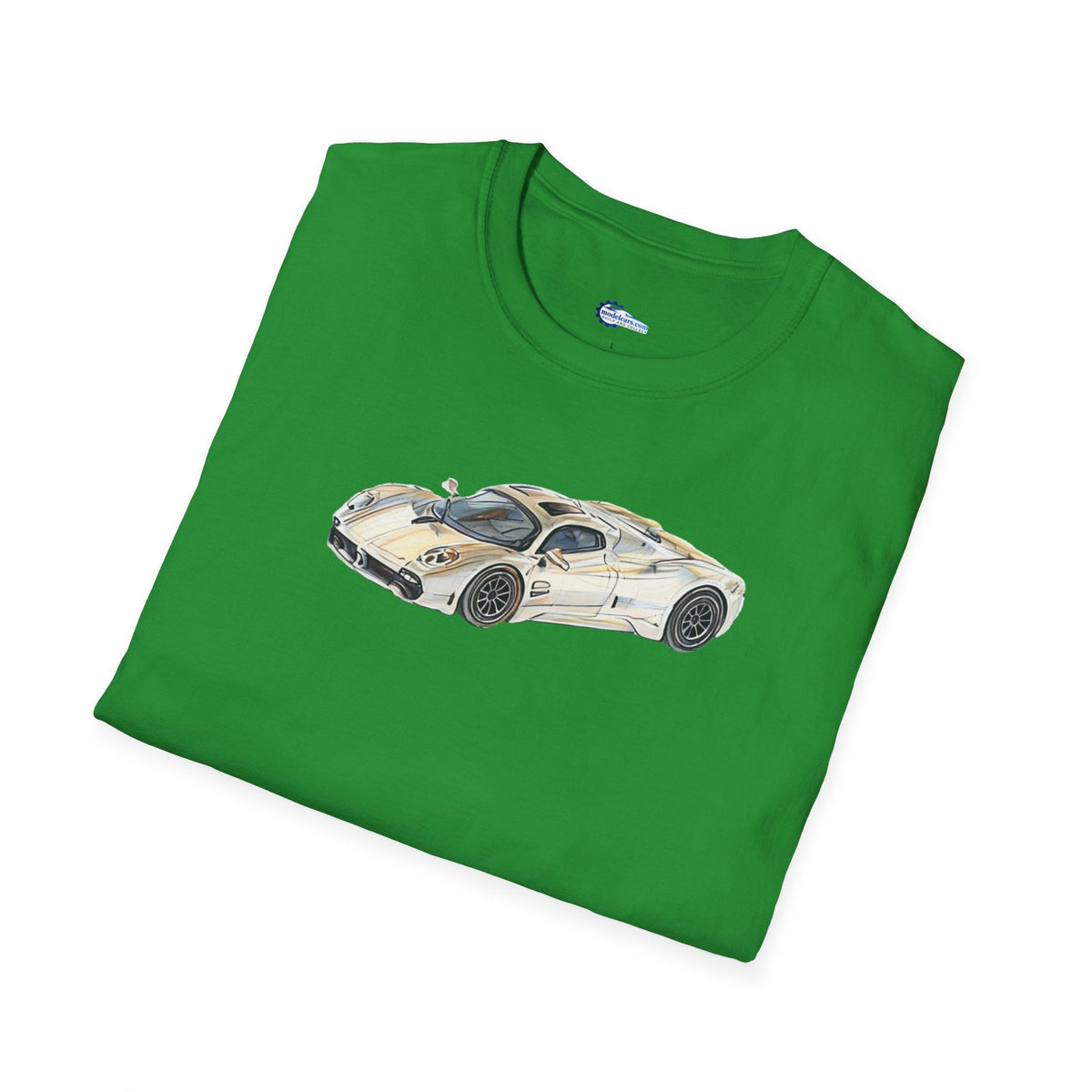 Vintage Sketch Art Pagani Utopia Inspired T-Shirt, Supercar Car Tee, Classic-Modelcars.com-ModelCars.com