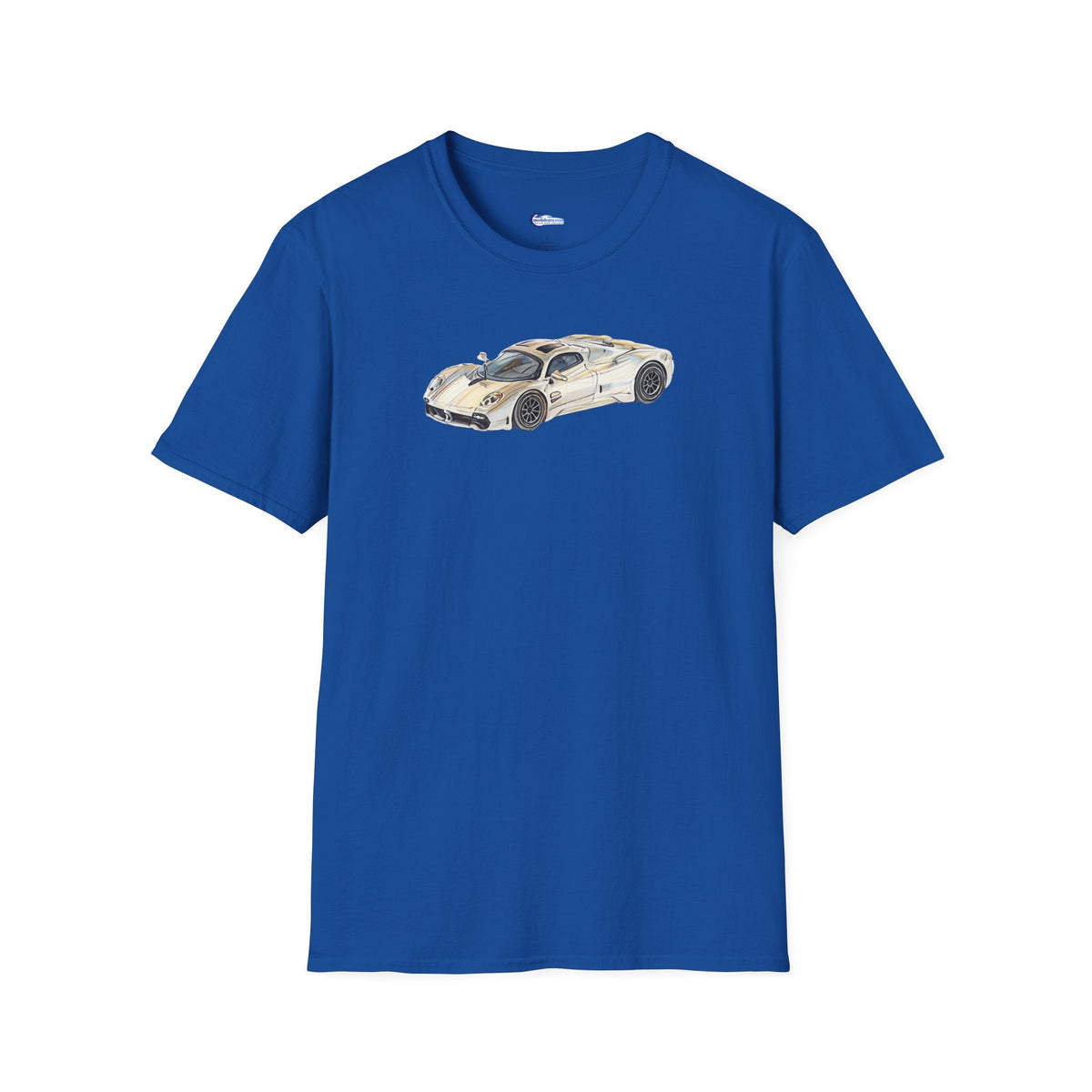 Vintage Sketch Art Pagani Utopia Inspired T-Shirt, Supercar Car Tee, Classic-Modelcars.com-ModelCars.com