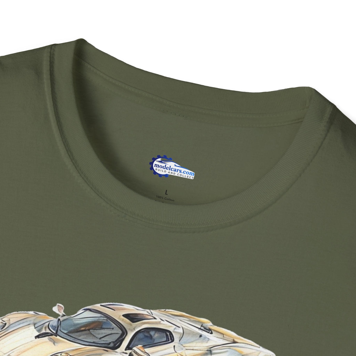 Vintage Sketch Art Pagani Utopia Inspired T-Shirt, Supercar Car Tee, Classic-Modelcars.com-ModelCars.com