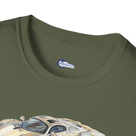 Vintage Sketch Art Pagani Utopia Inspired T-Shirt, Supercar Car Tee, Classic-Modelcars.com-ModelCars.com