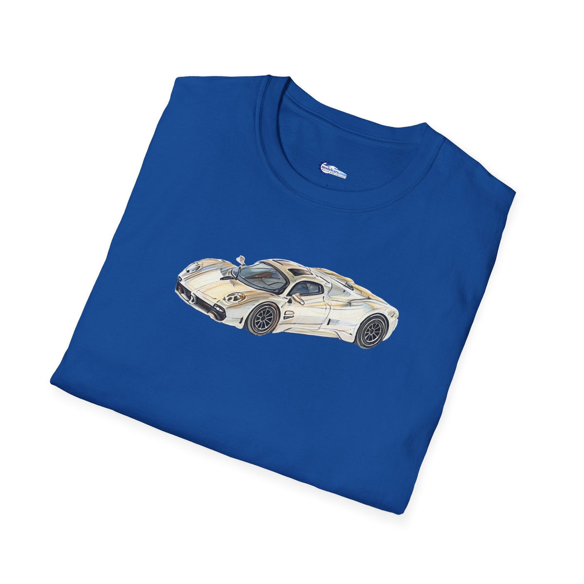 Vintage Sketch Art Pagani Utopia Inspired T-Shirt, Supercar Car Tee, Classic-Modelcars.com-ModelCars.com