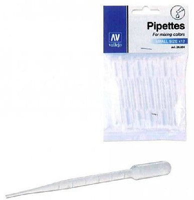 PIPETTES SML SIZE 12X1ML      