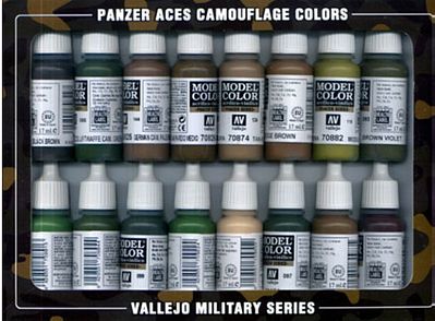 PANZER ACES CAMO SET (16)     