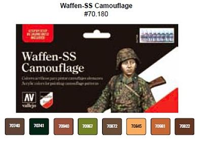 WAFFEN SS CAMO SET (8)        