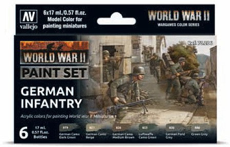 GERMAN INFANTRY SET (6)       