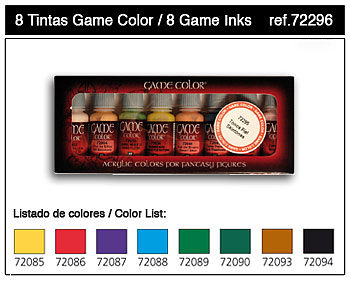 GAMES INK SET (8)             