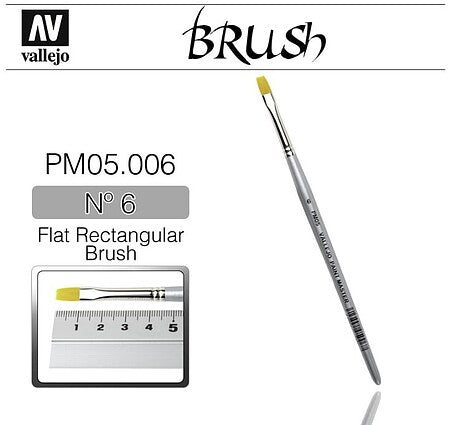 TOARY FLAT RECT BRUSH NO6     