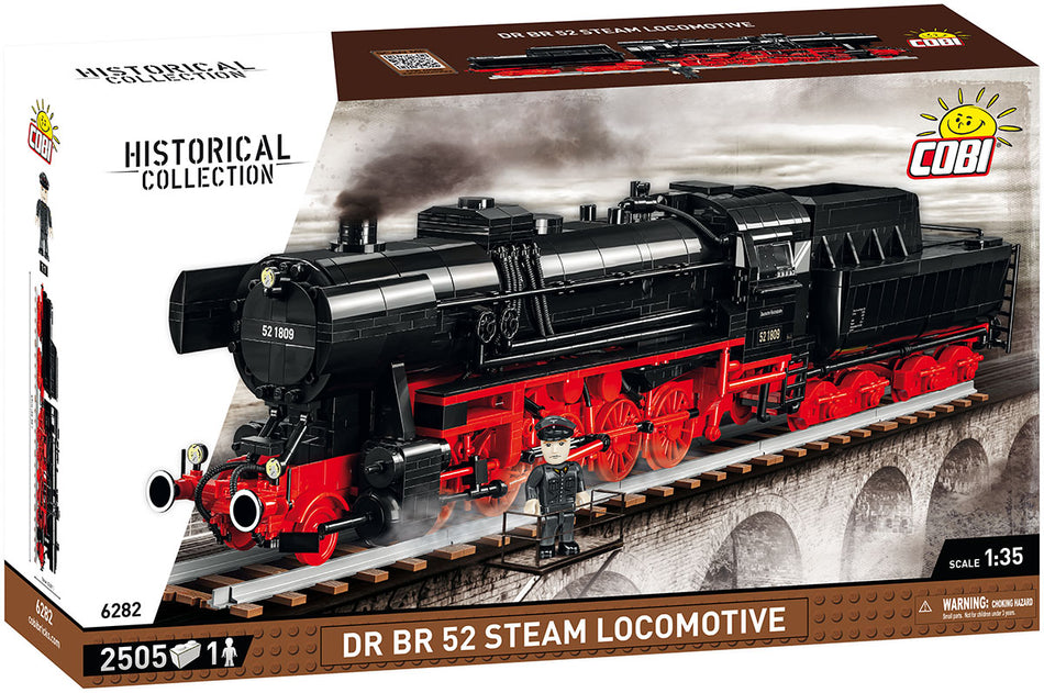 Cobi 2505pcs Trains Dr BR 52 Steam Locomotive