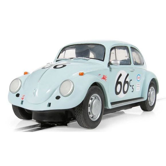 Volkswagen Beetle Blue 66-Scalextric-ModelCars.com
