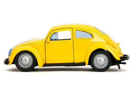 Volkswagen Beetle "Bumblebee" Yellow "Transformers" "Hollywood Rides" Series 1/32 Diecast Model Car by Jada-Jada-ModelCars.com