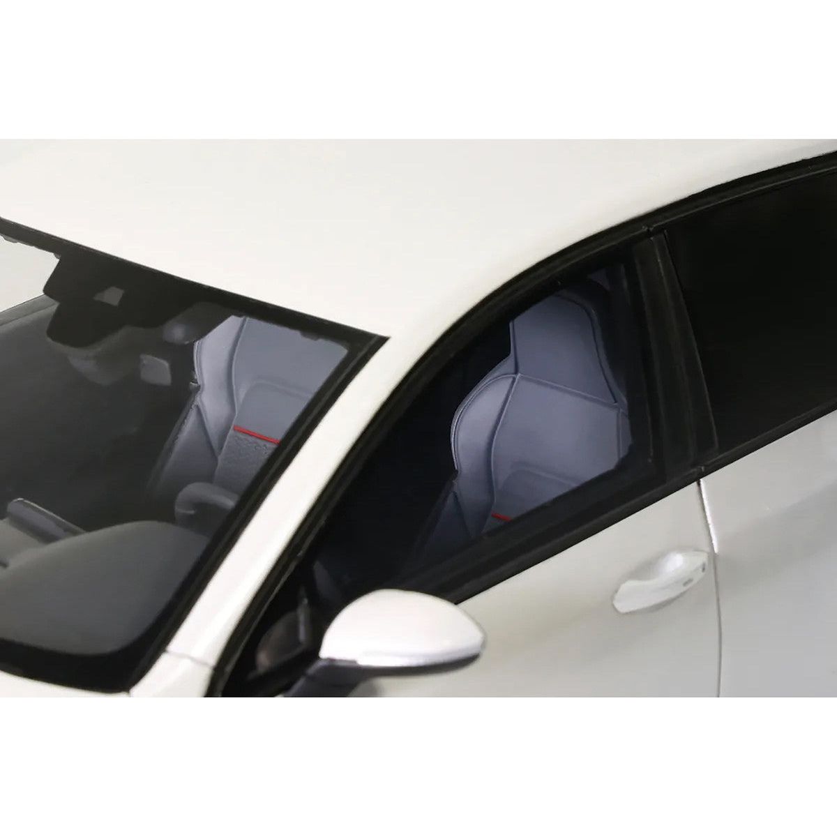 Volkswagen Golf VIII GTI Clubsport White Limited Edition to 1000 pieces Worldwide 1/18 Model Car by Otto Mobile - Otto Mobile - ModelCars.com