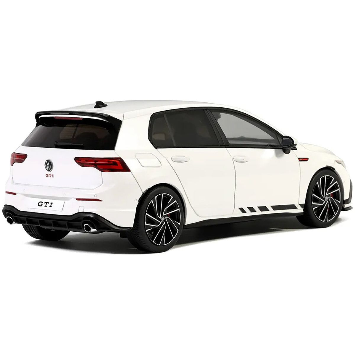 Volkswagen Golf VIII GTI Clubsport White Limited Edition to 1000 pieces Worldwide 1/18 Model Car by Otto Mobile - Otto Mobile - ModelCars.com