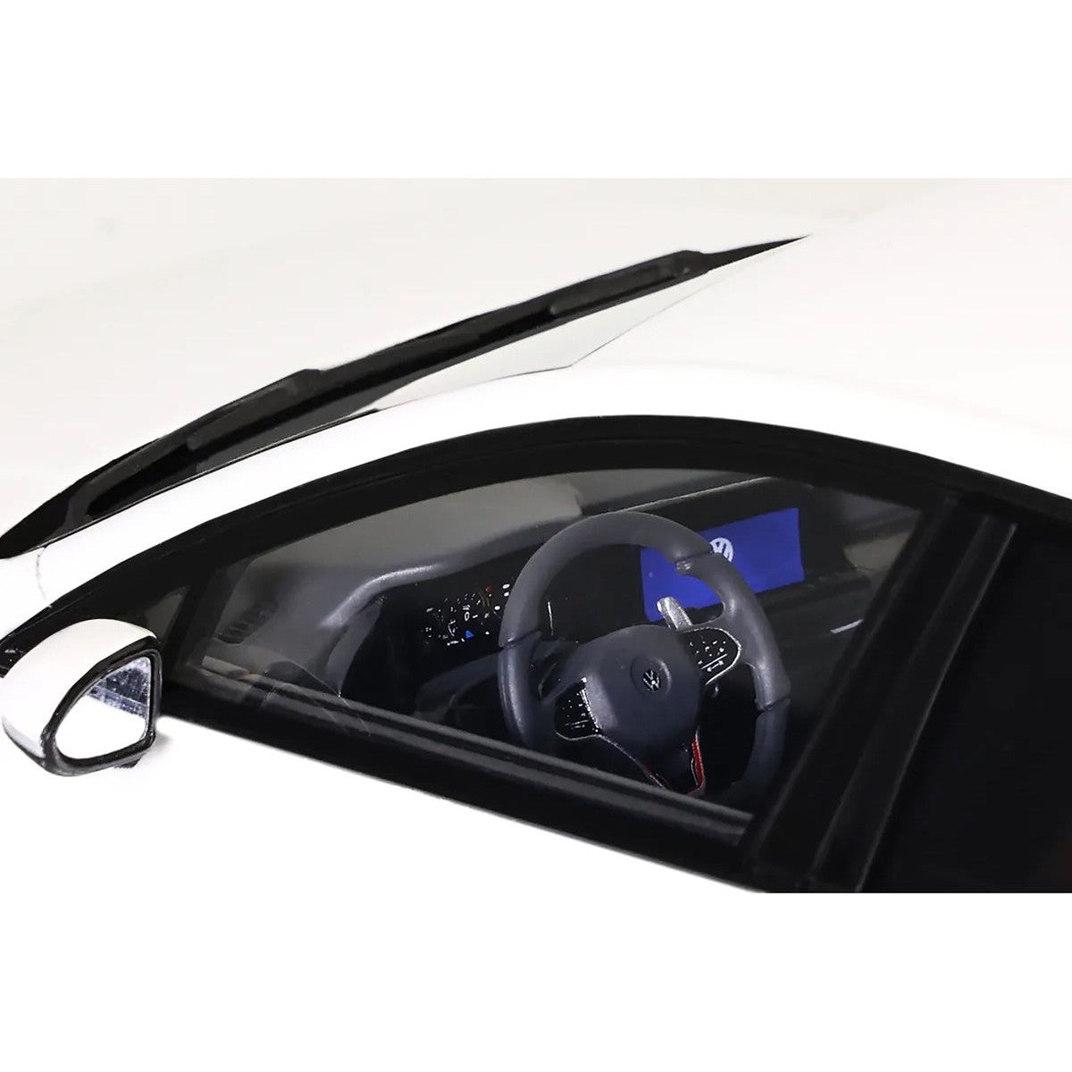 Volkswagen Golf VIII GTI Clubsport White Limited Edition to 1000 pieces Worldwide 1/18 Model Car by Otto Mobile - Otto Mobile - ModelCars.com