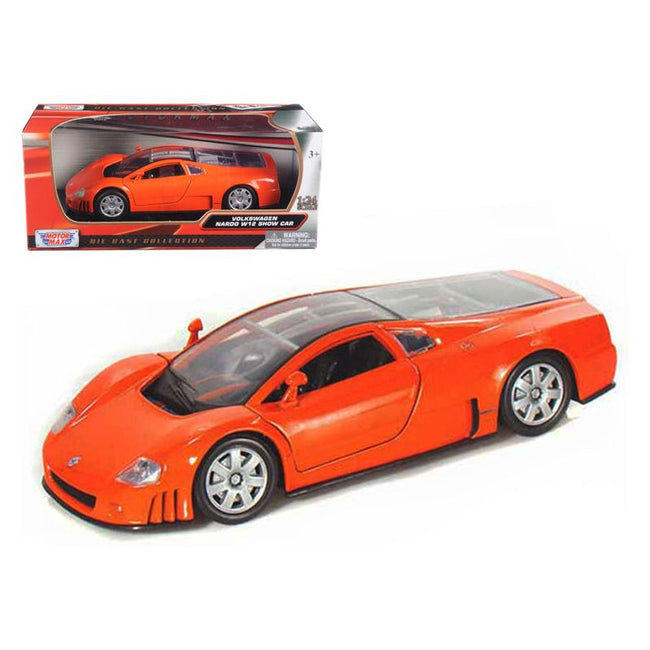 Volkswagen Nardo W12 Orange 1/24 Diecast Car Model by Motormax - Motormax - ModelCars.com