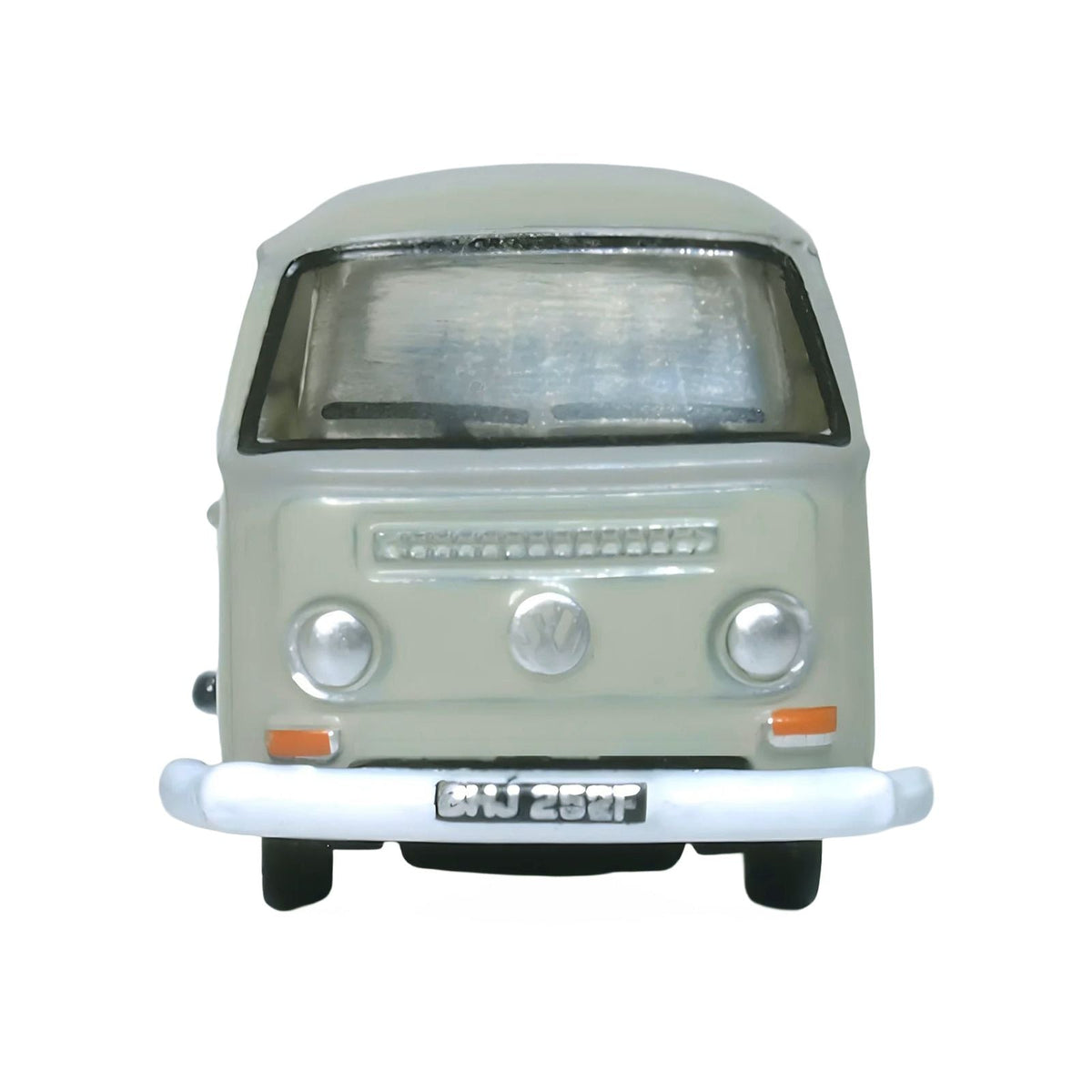 Volkswagen T2 Pickup Truck Light Gray 1/148 (N) Scale Diecast Model Car by Oxford Diecast-Oxford Diecast-ModelCars.com