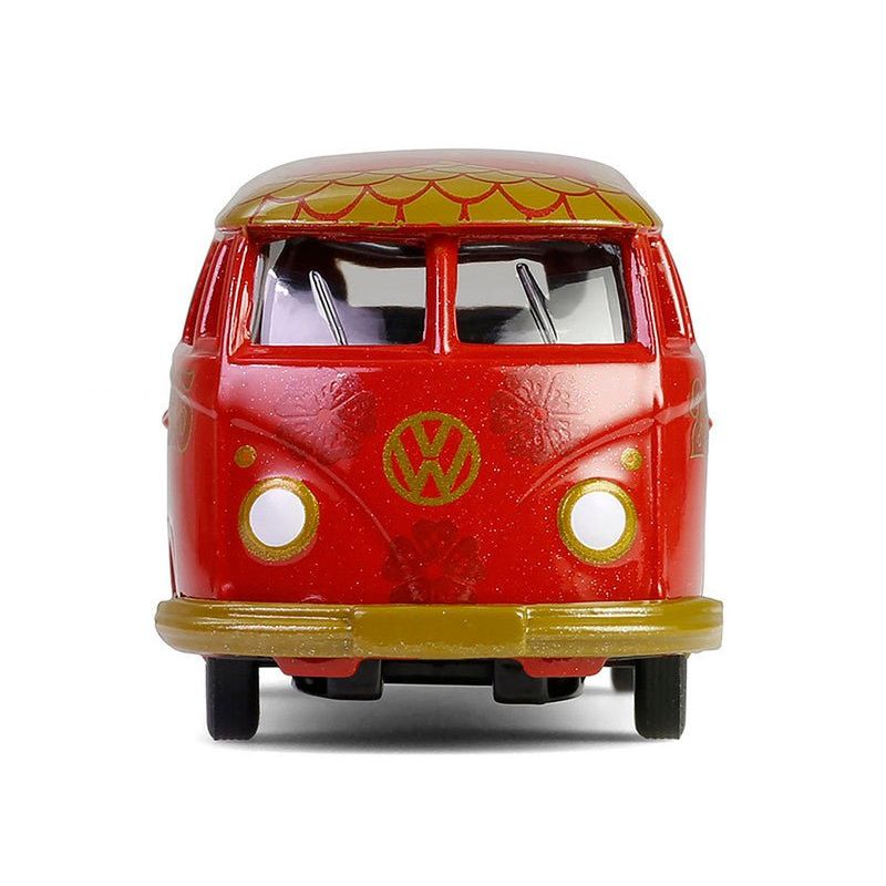 Volkswagen Type 2 Panel Van "Chinese Zodiac 2025 Year of the Snake" Red with Graphics "Hobby Exclusive" Series 1/64 Diecast Model Car by Greenlight - Greenlight - ModelCars.com
